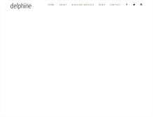 Tablet Screenshot of houseofdelphine.com
